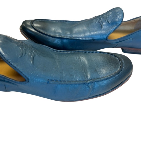 Alberto Bruno size 11.5 unreal vintage “insect” soft Italian men’s loafers - Picture 2 of 13